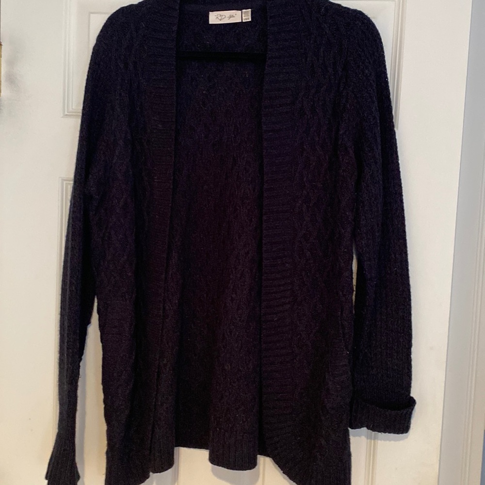 Navy Blue open front cardigan